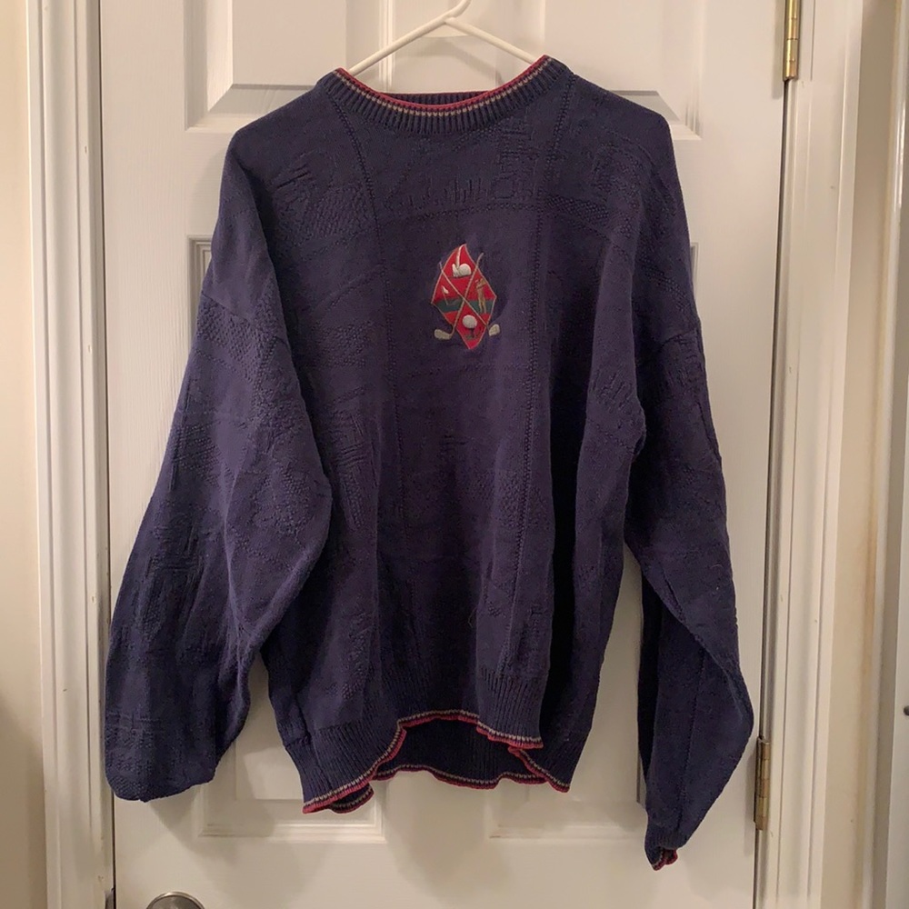Vintage Golf Sweater
